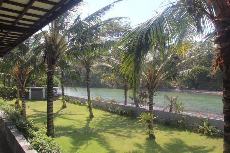 Balian river view from the villa